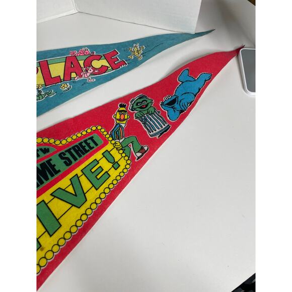 Vintage Sesame Street Pennants - Picture 4 of 7